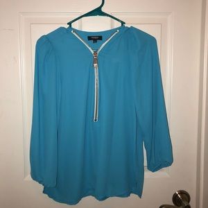 Blue blouse